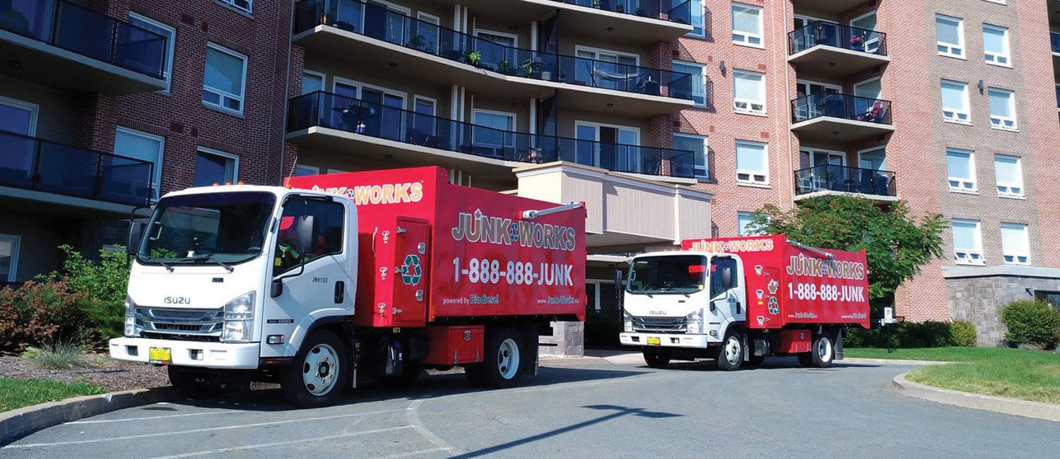 Junk Removal Apartments Trucks