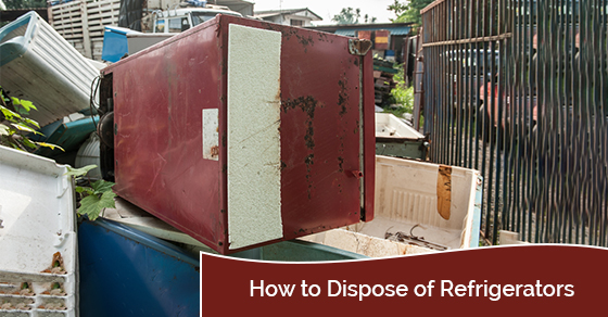 How to dispose of refrigerators